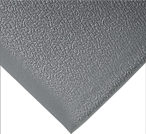 COBA Arbeitsplatzbodenbelag Fertigmatte L1500xB900xS9mm schwarz/gelb PVC