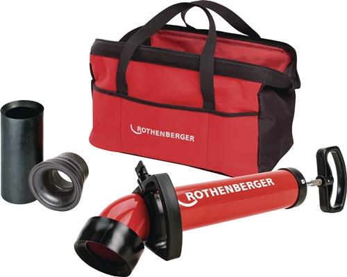 ROTHENBERGER Saug-Druckreiniger ROPUMP SUPER PLUS Set mit 3 Adaptern ROTHENBERGER