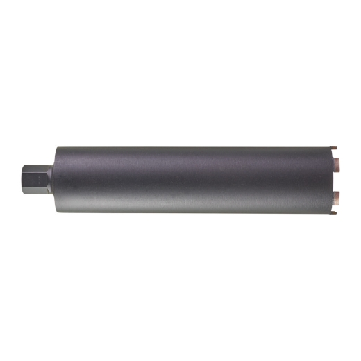 MILWAUKEE DCHXL 107 x 490 mm / 1 1/4" UNC Diamant-Trockenbohrkrone für Staubabsaugung
