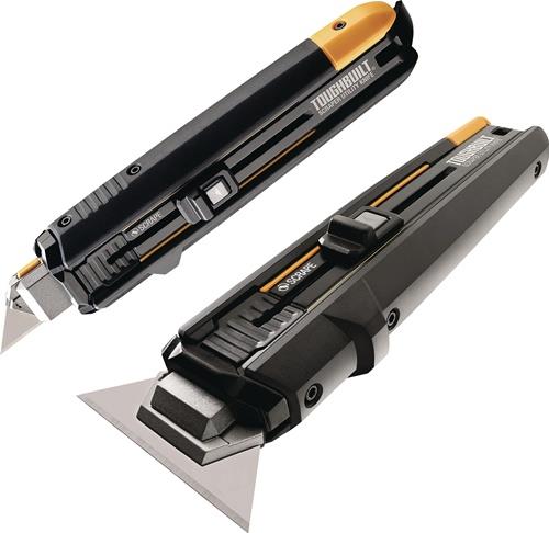 ToughBuilt Universalmesser Gesamt-L.165mm 2-tlg.Klingen-L.61mm einziehbar Bl.ToughBuilt