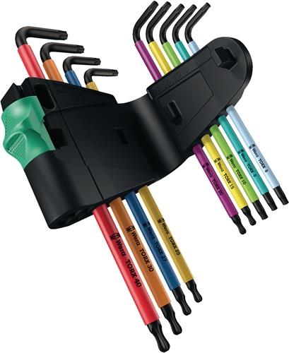 WERA Winkelschraubendrehersatz 967 SPKL 9tlg.T8-T40 m.Bohrung WERA WERA Winkelschraubendrehersatz 967 SPKL 9tlg.T8-T40 m.Bohrung WERA