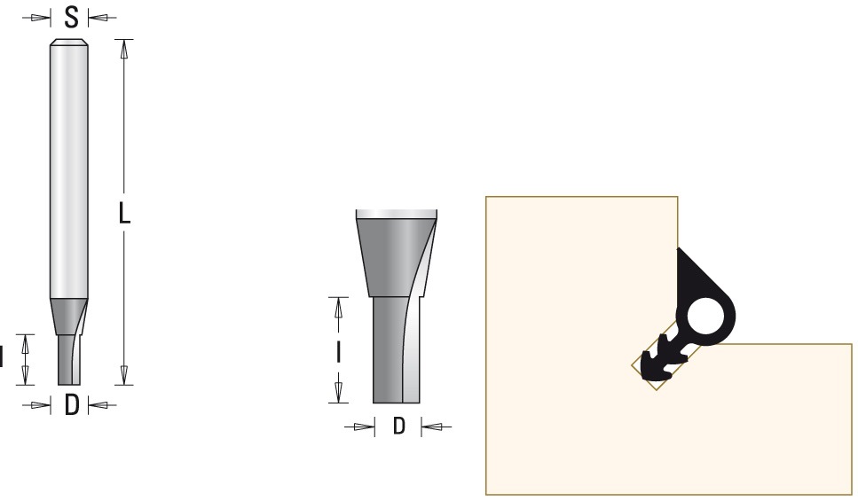 GUHDO HW-Dichtungs-Nutfräser Z2 S6 D3 l=11 L60