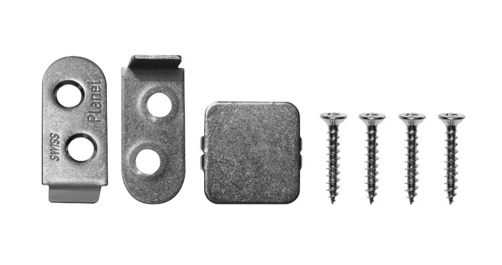 PLANET Montageset HS/RH, Edelstahl