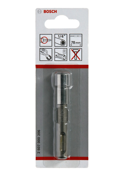 BOSCH Universalhalter, mit SDS plus-Aufnahmeschaft, 1/4 Zoll, 78 mm, 11 mm