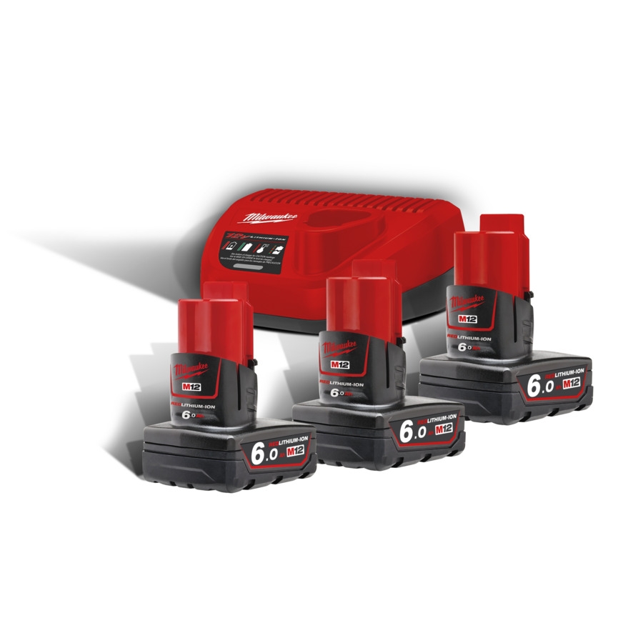 MILWAUKEE M12 Akkus und Ladegeräte Kits