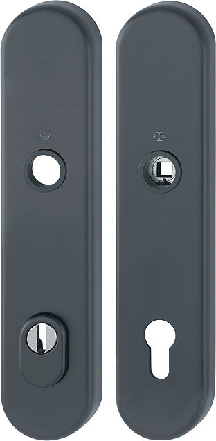 HOPPE® Schutz-Langschildpaar 3332ZA/3310, HT, Aluminium, 11985410 HOPPE® Schutz-Langschildpaar 3332ZA/3310, HT, Aluminium, 11985410
