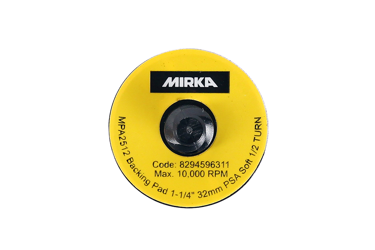 MIRKA Schleifteller Quick Lock 32mm PSA Soft, 10/Pack