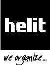 HELIT Abfallbehälter H615xØ312mm 25l rot HELIT