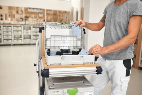 FESTOOL Schleifmittel-Systainer³ Granat 80x133 GR SYS 578194