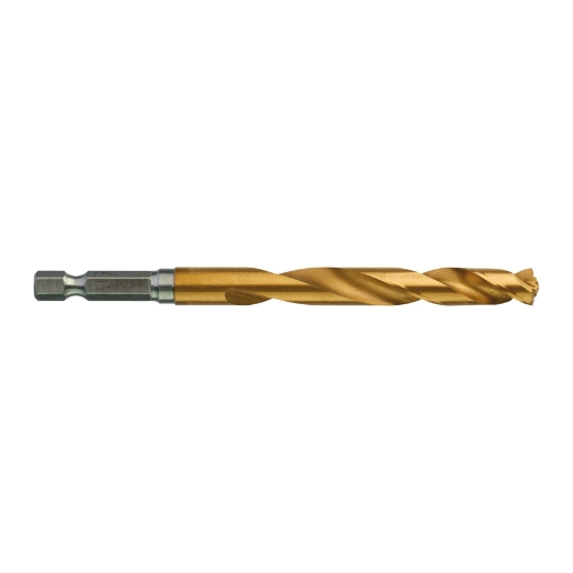 MILWAUKEE 9,0 x 117 mm SHOCKWAVE Metallbohrer HSS-G RED HEX Titan 1/4"