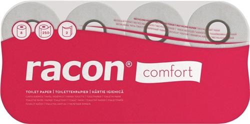 RACON Toilettenpapier Comfort 2-lagig,Kleinrollen