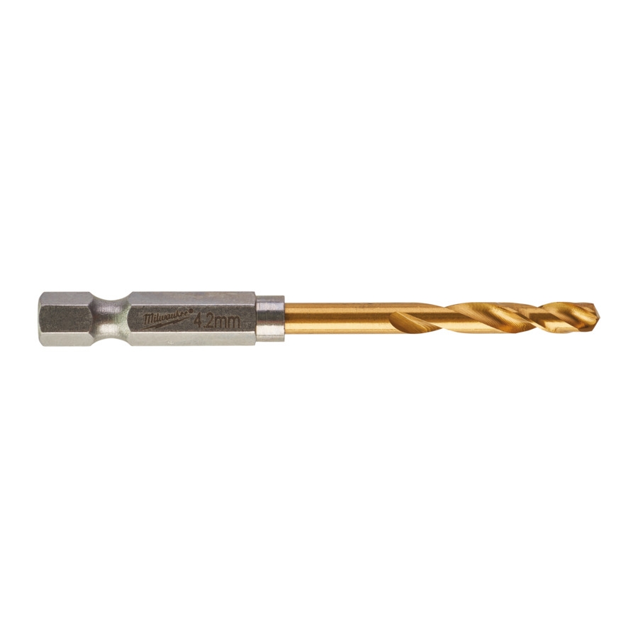 MILWAUKEE Metallbohrer SWave HSS-G TiN 4,2mm (1pc)