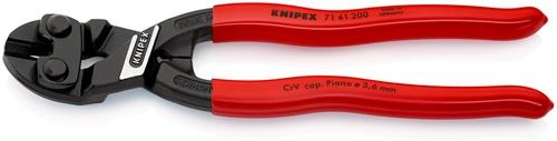 KNIPEX Kompaktbolzenschneider CoBolt® L.200mm Ku.-Überzug 20Grad 3,6mm m.Aussparung