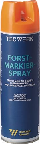 TECWERK Forstmarkierspray neonorange 500ml Spraydose TECWERK