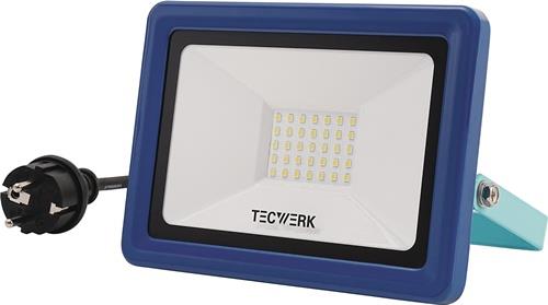 TECWERK LED-Strahler 30 W 2200 lm 2m H05RN-F 3x1mm² IP65 TECWERK