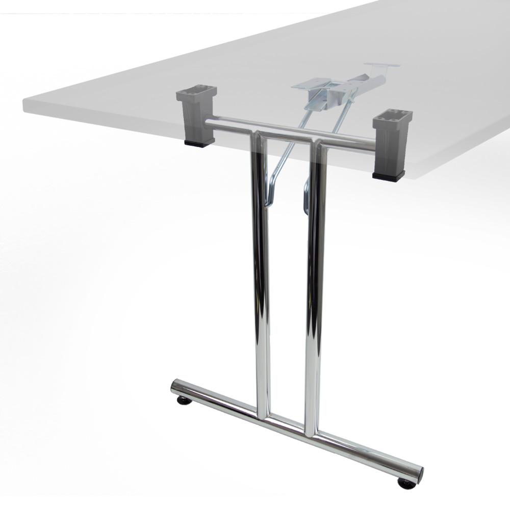 BMB FOLDIX T-ECON Klapptisch-Gestell, Oberfl. verchromt