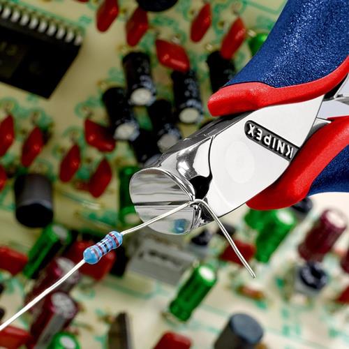 KNIPEX Elektronikvornschn.L.120mm Form 3 Facette ja,kleine spiegelpol.Mehrkomp.-Hüllen KNIPEX Elektronikvornschn.L.120mm Form 3 Facette ja,kleine spiegelpol.Mehrkomp.-Hüllen
