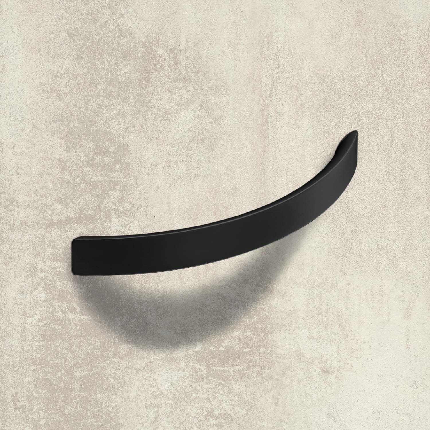 HETTICH Griff Balmo, Bohrabstand 128 mm, L 149 mm, B 15 mm, H 32 mm, Schwarz matt, 9347579