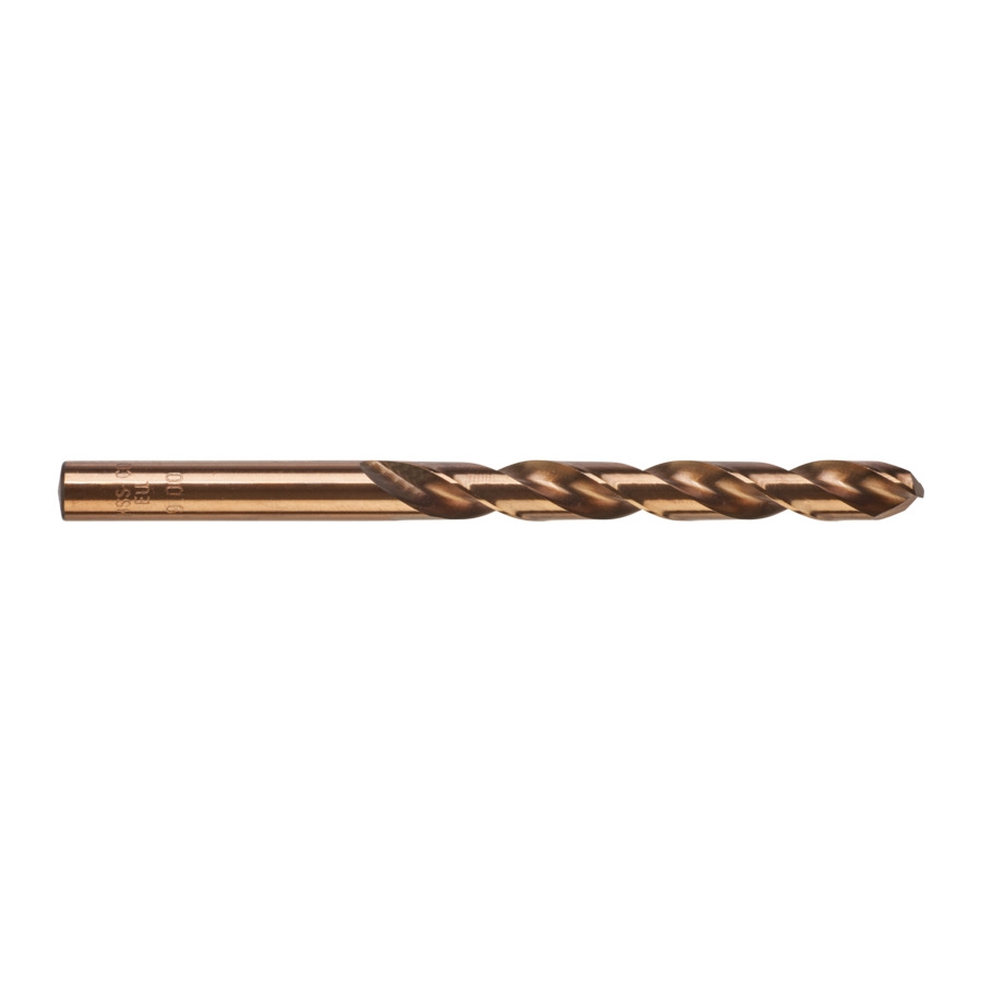 MILWAUKEE 9,0 x 125 mm, HSS-G Co HSS-G RED COBALT Metallbohrer DIN 338