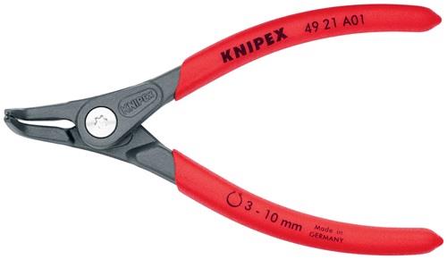 KNIPEX Außensicherungsringzange A 01 f.Wellen D.3-10mm 90Grad gew.L.130mm KNIPEX