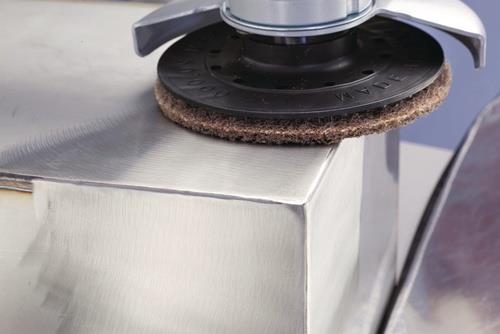 TECWERK Schleifvliesscheibe D.125mm coarse braun ungelocht TECWERK