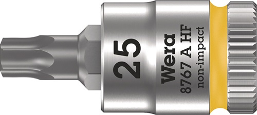 WERA Steckschlüsseleinsatz 8767 A HF TORX® 1/4 Zoll T25 L.28mm WERA WERA Steckschlüsseleinsatz 8767 A HF TORX® 1/4 Zoll T25 L.28mm WERA