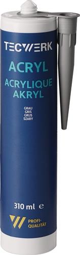 TECWERK Acryl 310ml grau Kartusche TECWERK