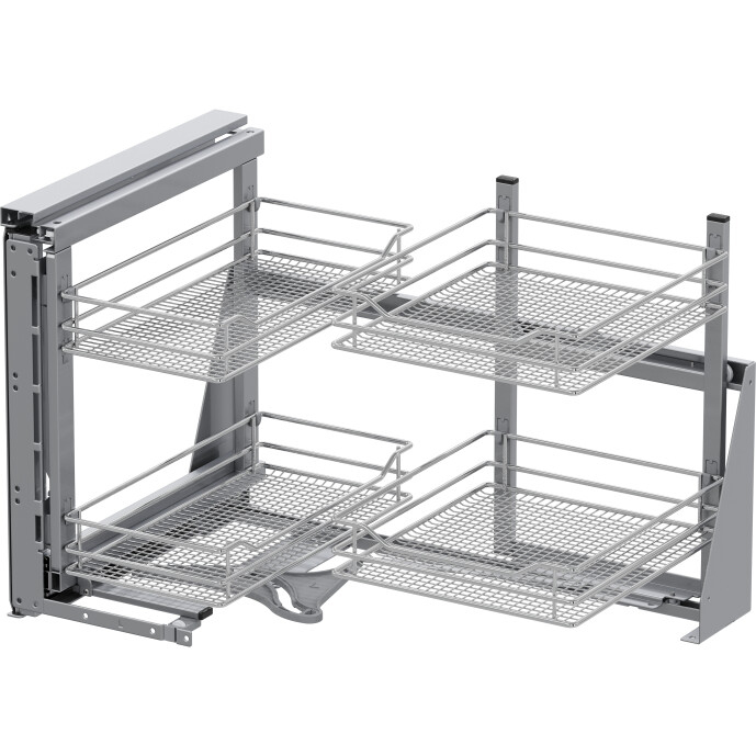 COR-Fold, Korbset, 4x 800er, Saphir, chrom Vauth Sagel