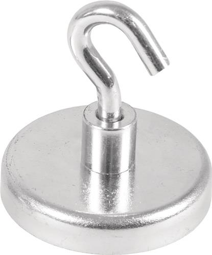 Nordwest Kraftmagnet D.47mm verzinkt,m.Hak.5St./Karton EICHNER