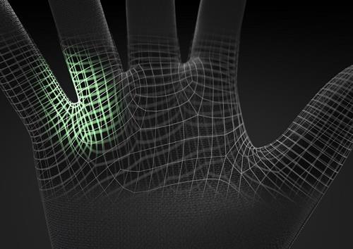 NITRAS Handschuhe 8700ESD3D Gr.8 grau/schwarz EN 388/EN 407/EN 16350 PSA II NITRAS