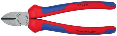 KNIPEX Seitenschneider L.180mm Kopf pol.Comfort-Griffe max.2,5mm KNIPEX