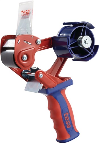 TESA Handabroller Comfort 6400 MET rot/blau f.Band-B.50mm TESA