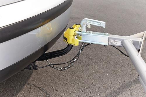 Nordwest Anhänger-Diebstahlsicherung Stahl,pulv.L225xB200xH110mm SB Verpackung