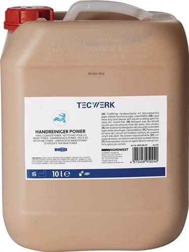 TECWERK Handreiniger Power 10l seifenfrei,lösemittelfrei,parfümiert TECWERK