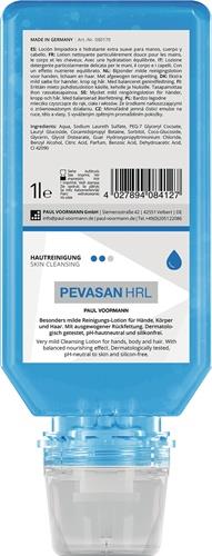 PEVASAN HRL Handreinigung PEVASAN HRL 1l silikonfrei,pH-neutral Softflasche PAUL VOORMANN