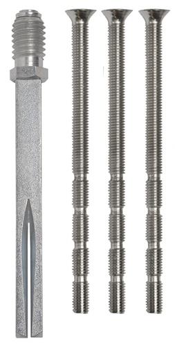 SCHNEGEL Rollenschraubwechselstift 4-KT.8 STA verzinkt/vernickelt M12 u.M6 SCHNEGEL
