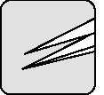 PROMAT Elektronik-Spitzzange Gesamt-L.130mm ger.geschwärzt Mehrkomp.-Hüllen PROMAT