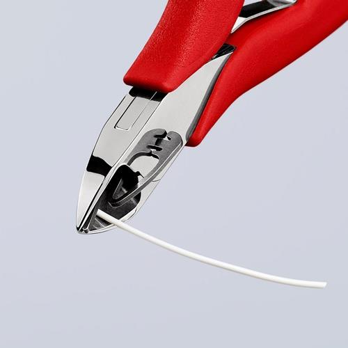KNIPEX Elektronik-Seitenschneider L.115mm Form 1 Facette ja Ku.-Überzug KNIPEX Elektronik-Seitenschneider L.115mm Form 1 Facette ja Ku.-Überzug