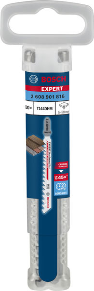 BOSCH EXPERT 'Hardwood Fast' T 144 DHM Stichsägeblatt, 10 Stück