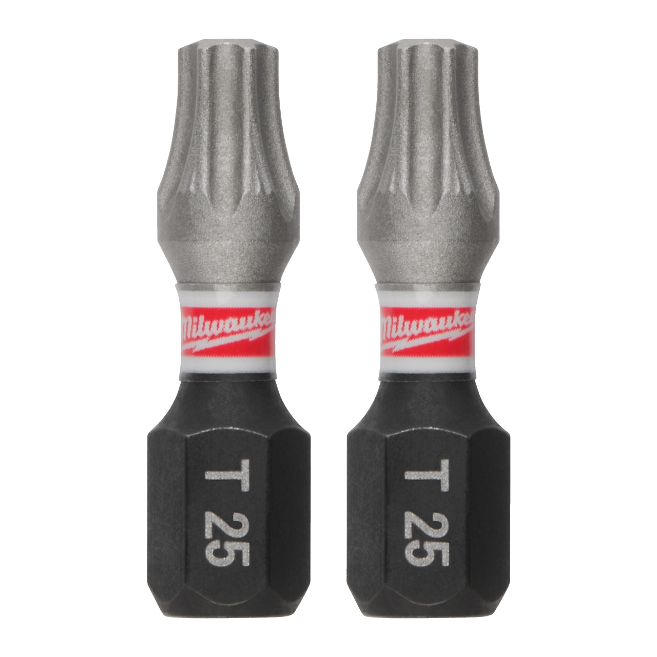 MILWAUKEE TX25 / 25 mm Schrauberbit SHOCKWAVE (25er Pack)