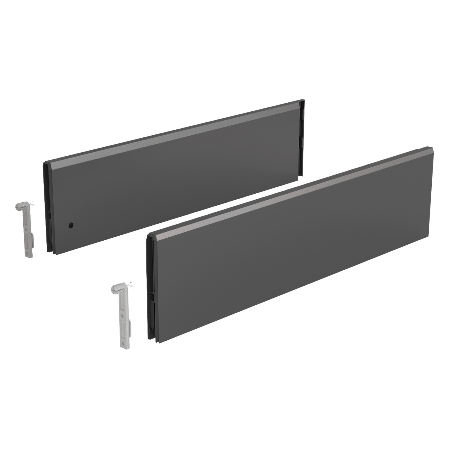 HETTICH TopSide ArciTech, 450 mm, (218/94, 250/126) anthrazit, 9122954