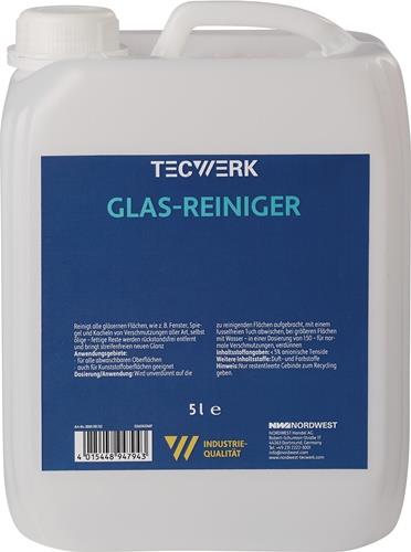 TECWERK Glasreiniger 5l Kanister TECWERK