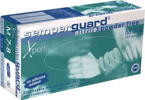 SEMPERIT Einweghandschuh SEMPERGUARD NITRIL XPERT SEMPERMED Gr.8-9blau Nitril 100 St./Box SEMPERIT Einweghandschuh SEMPERGUARD NITRIL XPERT SEMPERMED Gr.8-9blau Nitril 100 St./Box