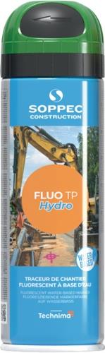 SOPPEC Baustellenmarkierspray Fluo TP Hydro neongrün 500ml Spraydose SOPPEC SOPPEC Baustellenmarkierspray Fluo TP Hydro neongrün 500ml Spraydose SOPPEC