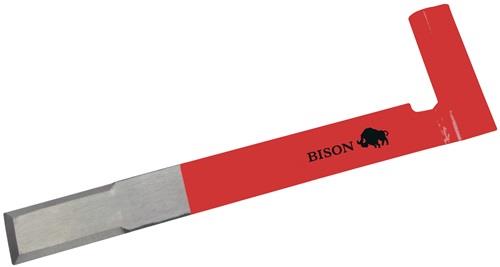 BISON Stichaxt Gesamt-L.400mm 3-seitig geschliffen,geh.CrV-Stahl BISON