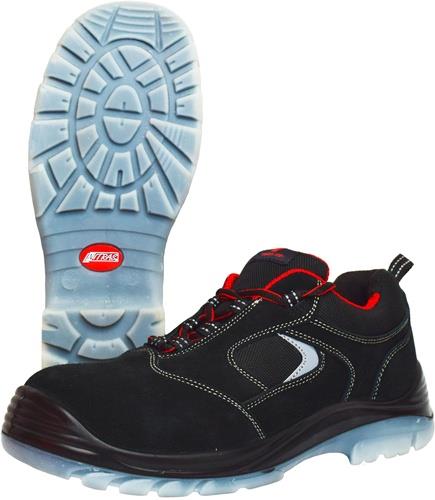NITRAS Sicherheitsschuh EASY STEP Gr.44 W.11 schwarz S1P SRC EN20345 Leder NITRAS NITRAS Sicherheitsschuh EASY STEP Gr.44 W.11 schwarz S1P SRC EN20345 Leder NITRAS