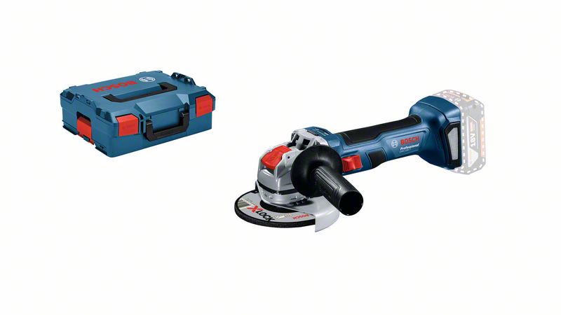 BOSCH Akku-Winkelschleifer GWX 18V-7, 125 mm in L-BOXX