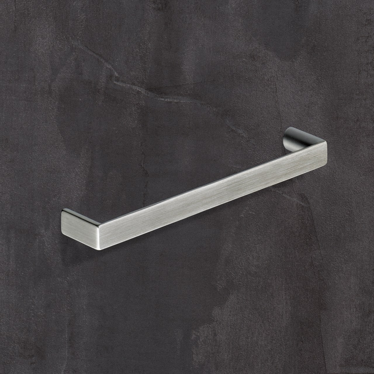 HETTICH Griff Baldone, •–• 128, L 136 mm, B 11 mm, H 26 mm, Edelstahl Optik gebürstet, 9995481 HETTICH Griff Baldone, •–• 128, L 136 mm, B 11 mm, H 26 mm, Edelstahl Optik gebürstet, 9995481