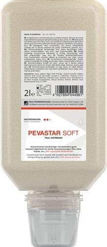 PAUL VOORMANN Handreinigung PEVASTAR SOFT 2l silikon- u.lösemittelfrei Softflasche