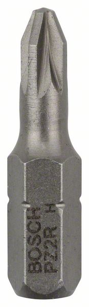 BOSCH Schrauberbit Extra-Hart Reduziert PZ2R, 25 mm, 25er-Pack